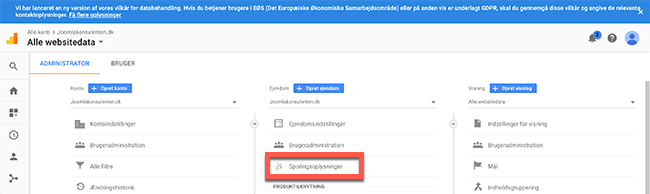 Joomla GDPR analytics 02