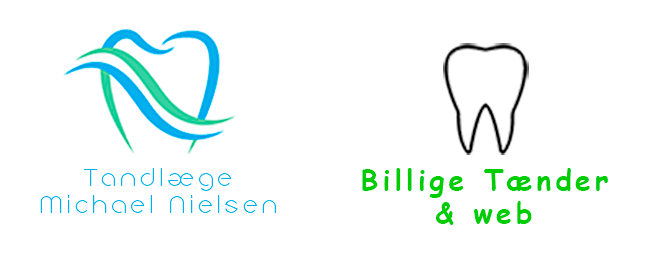 Billig hjemmeside tandlæge-logoer