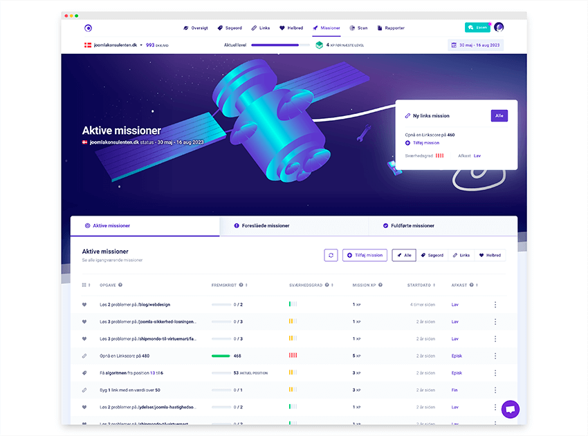 blog morningscore missioner