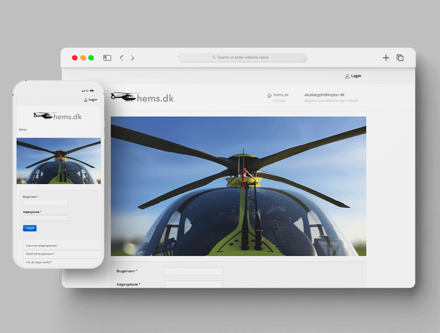 akutlægehelikoptere